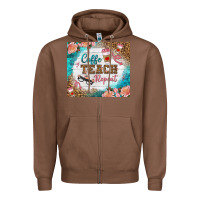 Chestnut coffee teach repeat tumbler Zipper Hoodie - BundleAndBundleShop