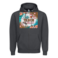 Smoke coffee teach repeat tumbler Zipper Hoodie - BundleAndBundleShop