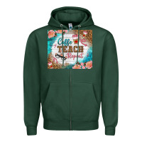 Sports Green coffee teach repeat tumbler Zipper Hoodie - BundleAndBundleShop
