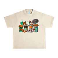 Sandshell Basketball coffee cups Urban Heavy Tee - NancyCooperArtShop