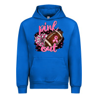 Cobalt pink out football Urban Hoodie - BarkalooDesign