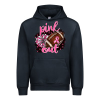 Navy pink out football Urban Hoodie - BarkalooDesign