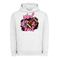 Pigment Lunar Rock pink out football Urban Hoodie - BarkalooDesign