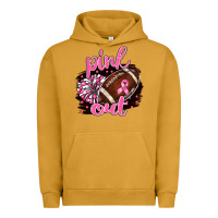 Pigment Peanut Butter pink out football Urban Hoodie - BarkalooDesign