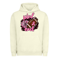 Pigment Pistachio pink out football Urban Hoodie - BarkalooDesign