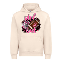 Sandshell pink out football Urban Hoodie - BarkalooDesign