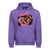 Tulip pink out football Urban Hoodie - BarkalooDesign