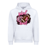 Pink Out Football Urban Hoodie | Teevron