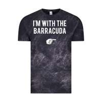 Cloud Black I_m With Barracuda Halloween Costume Party Matching Vintage Tee - longCreatives