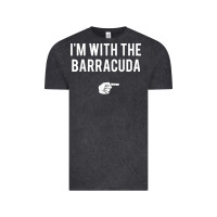 Vintage Black I_m With Barracuda Halloween Costume Party Matching Vintage Tee - longCreatives