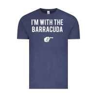 Vintage Denim I_m With Barracuda Halloween Costume Party Matching Vintage Tee - longCreatives