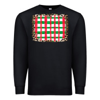 Black Christmas Pattern Premium Sweatshirt - CowhideDigitalArt