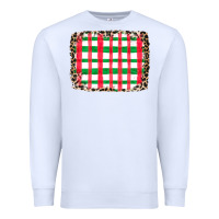 White Christmas Pattern Premium Sweatshirt - CowhideDigitalArt