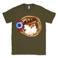 Army Green Cowboy Santa Classic Tee - Bettercallsaul