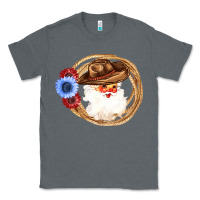 Charcoal Heather Cowboy Santa Classic Tee - Bettercallsaul