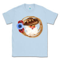 Dusty Blue Cowboy Santa Classic Tee - Bettercallsaul