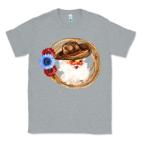 Heather Grey Cowboy Santa Classic Tee - Bettercallsaul
