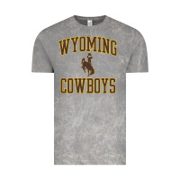 Cloud Rock Wyoming Cowboys Men's Apparel Gameday Arch Over Cowboys Sweat Vintage Tee - longCreatives