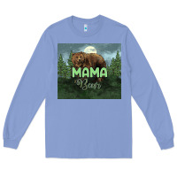 Colony Blue Mama bear tumbler Long Sleeve Tee - HowdyJamesFarm