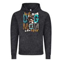 Vintage Black Best Dog Mom Ever Vintage Hoodie - texasbilliewilder