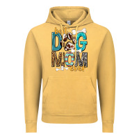 Vintage Mustard Best Dog Mom Ever Vintage Hoodie - texasbilliewilder