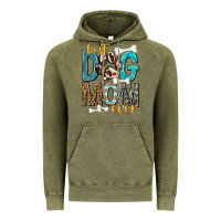Vintage Olive Best Dog Mom Ever Vintage Hoodie - texasbilliewilder