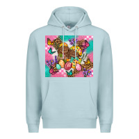 Blue Mist Easter Bunnies And Egg Tumbler Premium Hoodie - BundleAndBundleShop
