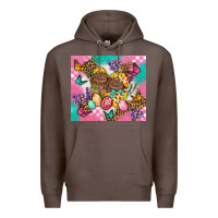 Coffee Easter Bunnies And Egg Tumbler Premium Hoodie - BundleAndBundleShop