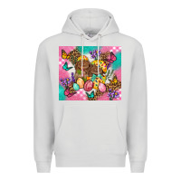 Dove Grey Easter Bunnies And Egg Tumbler Premium Hoodie - BundleAndBundleShop