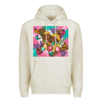 Oatmeal Heather Easter Bunnies And Egg Tumbler Premium Hoodie - BundleAndBundleShop