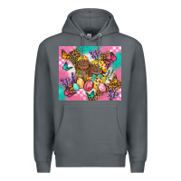 Rock Easter Bunnies And Egg Tumbler Premium Hoodie - BundleAndBundleShop