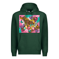 Easter Bunnies And Egg Tumbler Premium Hoodie | Teevron