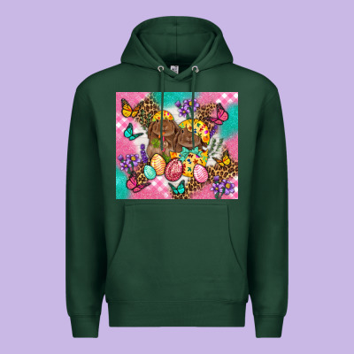Easter Bunnies And Egg Tumbler Premium Hoodie Designed By Bundleandbundleshop