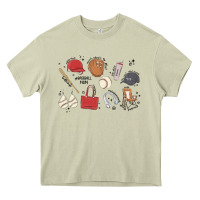 Mossy baseball mom Heavy Core Tee - MaliasSmallBusiness