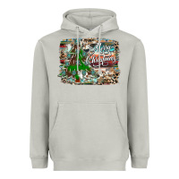 Moon Dust merry Christmas tree western Heavyweight Hoodie - CowhideDigitalArt