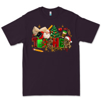 Plum christmas  teacher Premium Tee - MaliasSmallBusiness