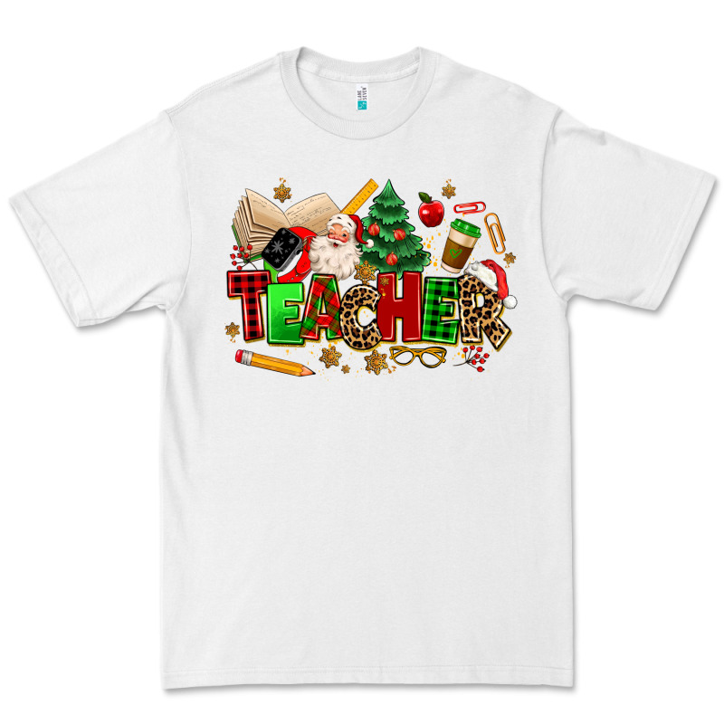 Christmas  Teacher Premium Tee by MaliasSmallBusiness | Teevron
