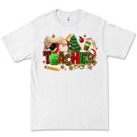 White christmas  teacher Premium Tee - MaliasSmallBusiness
