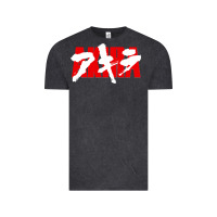 Vintage Black Akira Movie Classic Vintage Tee - longCreatives