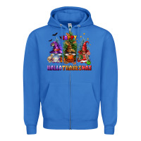 True Royal happy hallothanksmas Zipper Hoodie - FaDigitalArtStudio