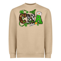 Mushroom St. Patrick's Day CNA Heavyweight Sweatshirt - OliviaCreatesArt