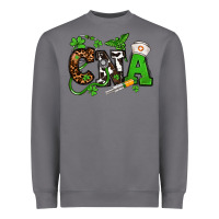 Storm St. Patrick's Day CNA Heavyweight Sweatshirt - OliviaCreatesArt