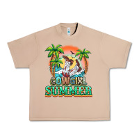 Burro Cowgirl summer Urban Heavy Tee - NancyCooperArtShop