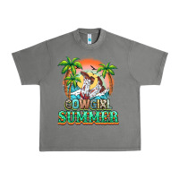 Tornado Cowgirl summer Urban Heavy Tee - NancyCooperArtShop