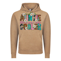 Vintage Coffee Auntie Like a Mom Only Cooler Vintage Hoodie - texasbilliewilder