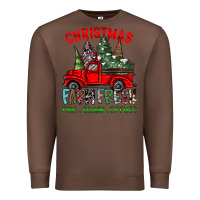 Chestnut christmas tree farm truck Premium Sweatshirt - CowhideDigitalArt