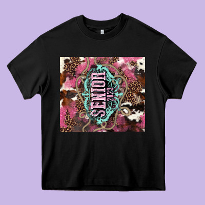 Senior 2023 Heavy Core Tee Designed By Nancycooperartshop