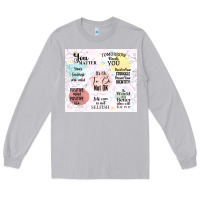 Moon Dust it's ok to be not ok Long Sleeve Tee - TumblerDesignByShophia