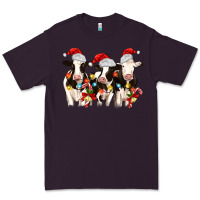 Plum christmas three cows Premium Tee - MaliasSmallBusiness