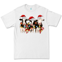 White christmas three cows Premium Tee - MaliasSmallBusiness